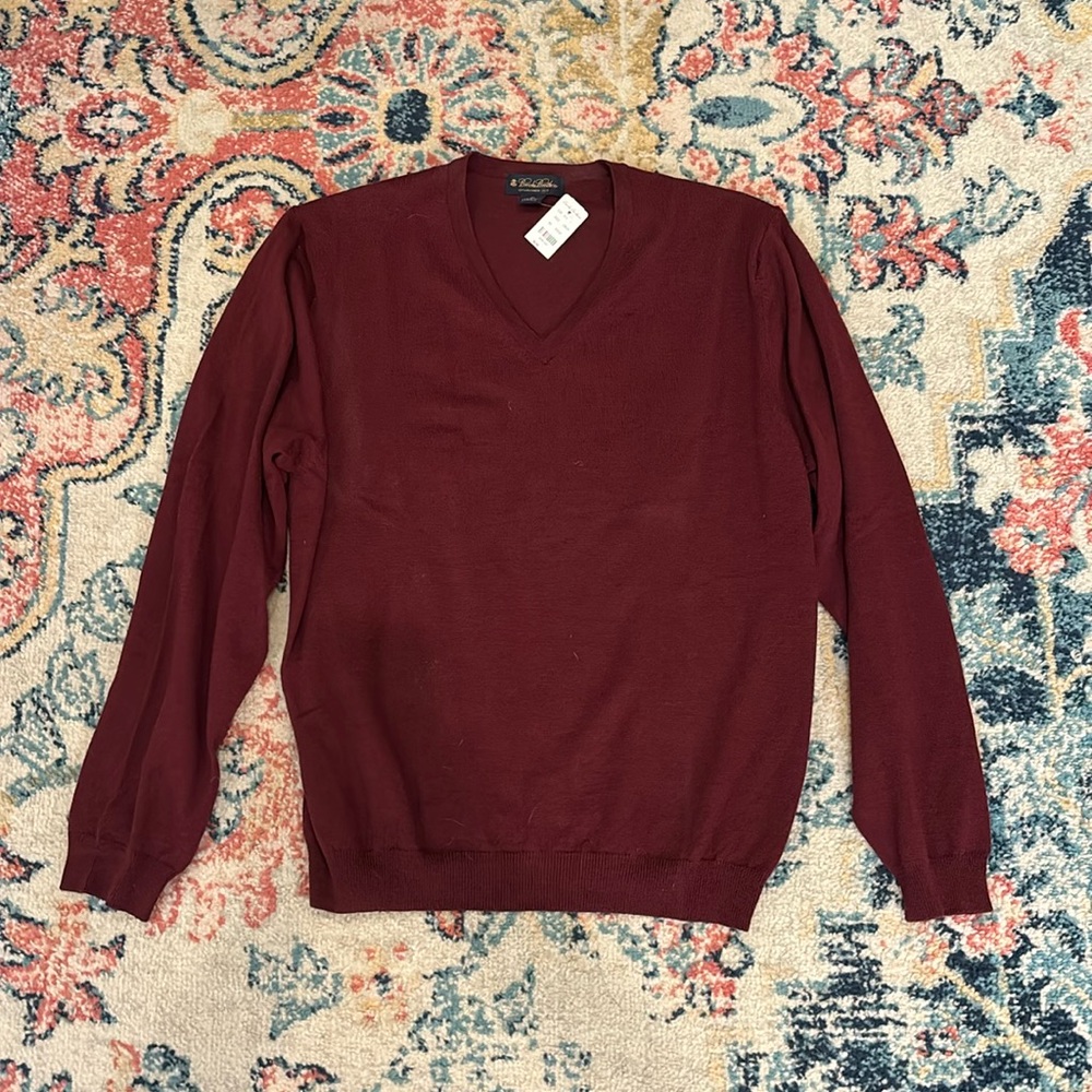 Garnet Brooks Brothers Sweater